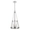 Z-Lite Prescott 3 Light Pendant, Polished Nickel & Clear 341P12-PN - alternate 7